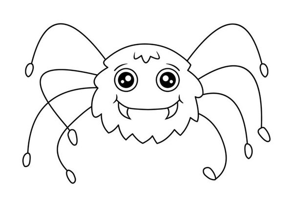 tô màu con nhện 28