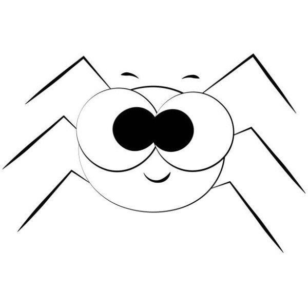 tô màu con nhện 5