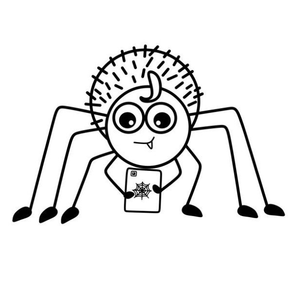 tô màu con nhện 9