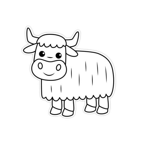 tô màu con trâu 29