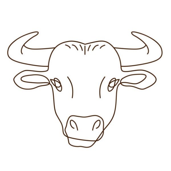 tô màu con trâu 31