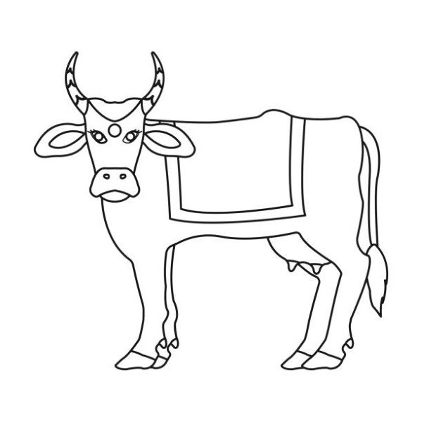 tô màu con trâu 41