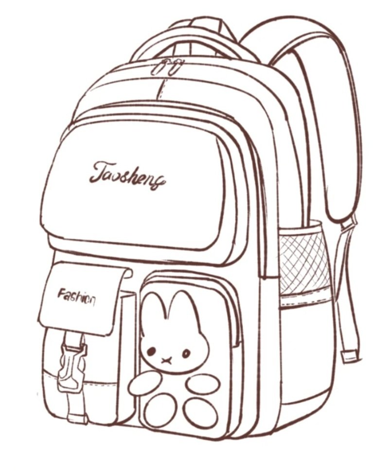 tô màu đồ dùng học tập 35