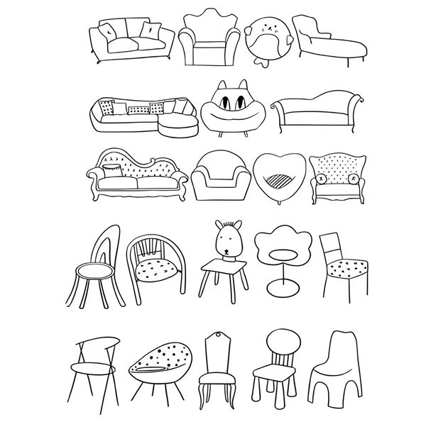 tô màu đồ dùng trong gia đình 11