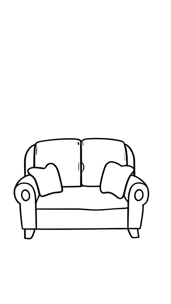 tô màu đồ dùng trong gia đình 3