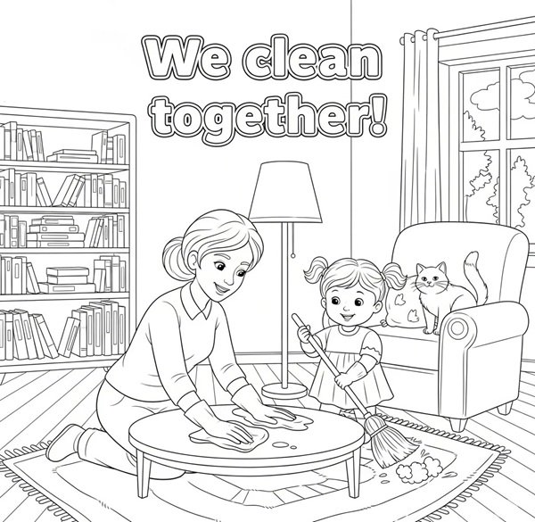 tô màu đồ dùng trong gia đình 38