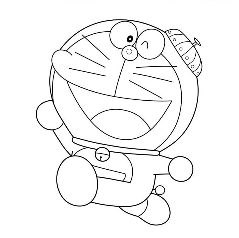 tô màu doremon 23