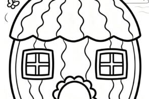 87+ tranh tô màu dưa hấu siêu đáng yêu cho bé