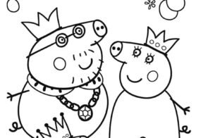 Tổng hợp 90+ tranh tô màu Heo Peppa miễn phí cho bé tải về
