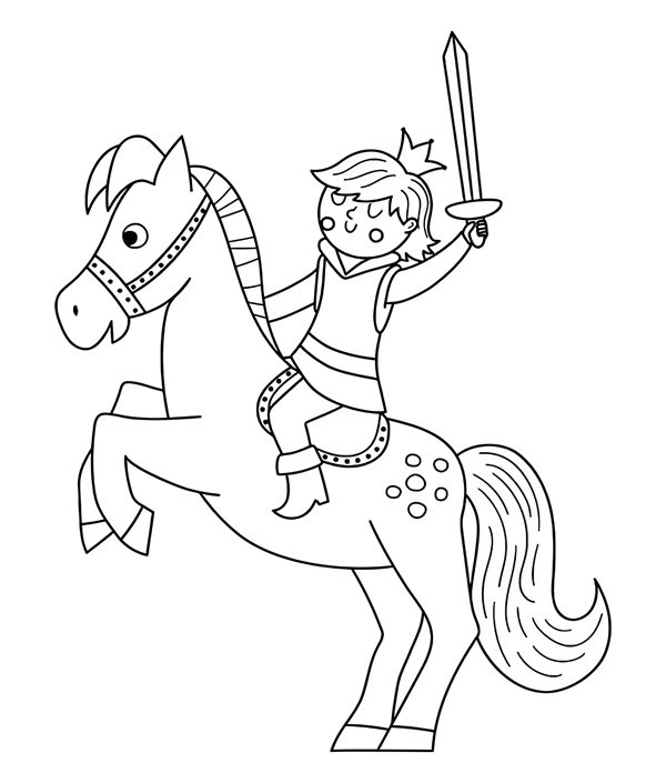 tô màu hoàng tử 1