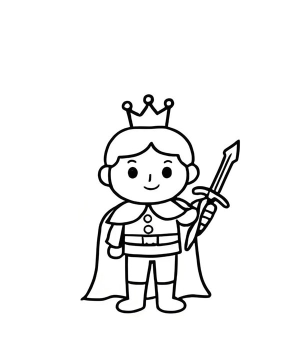 tô màu hoàng tử 10