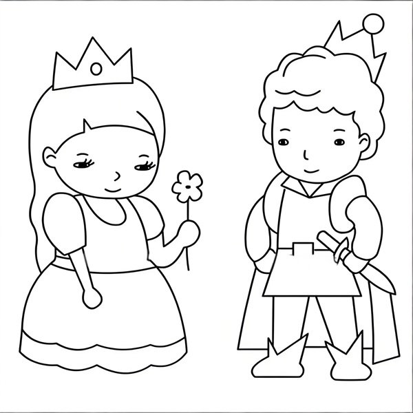 tô màu hoàng tử 11