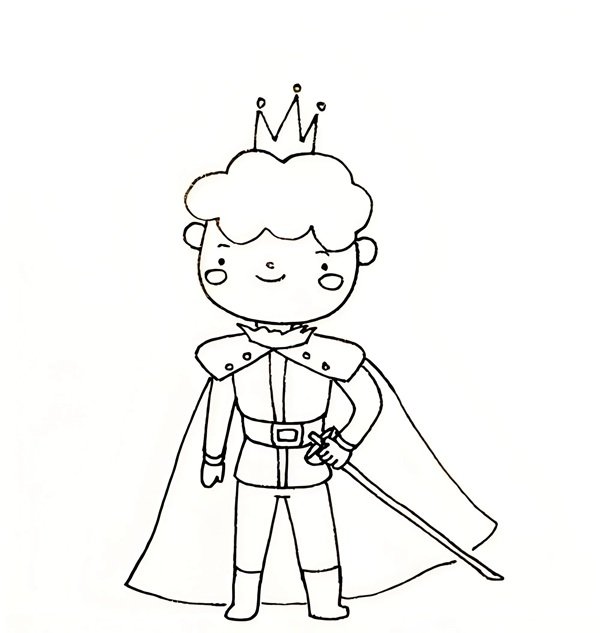 tô màu hoàng tử 14