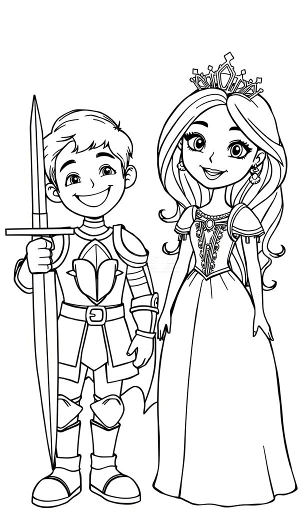 tô màu hoàng tử 17