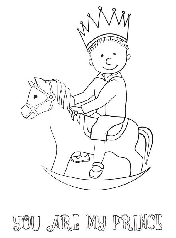 tô màu hoàng tử 24