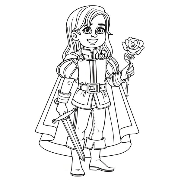 tô màu hoàng tử 3