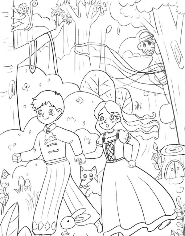 tô màu hoàng tử 30