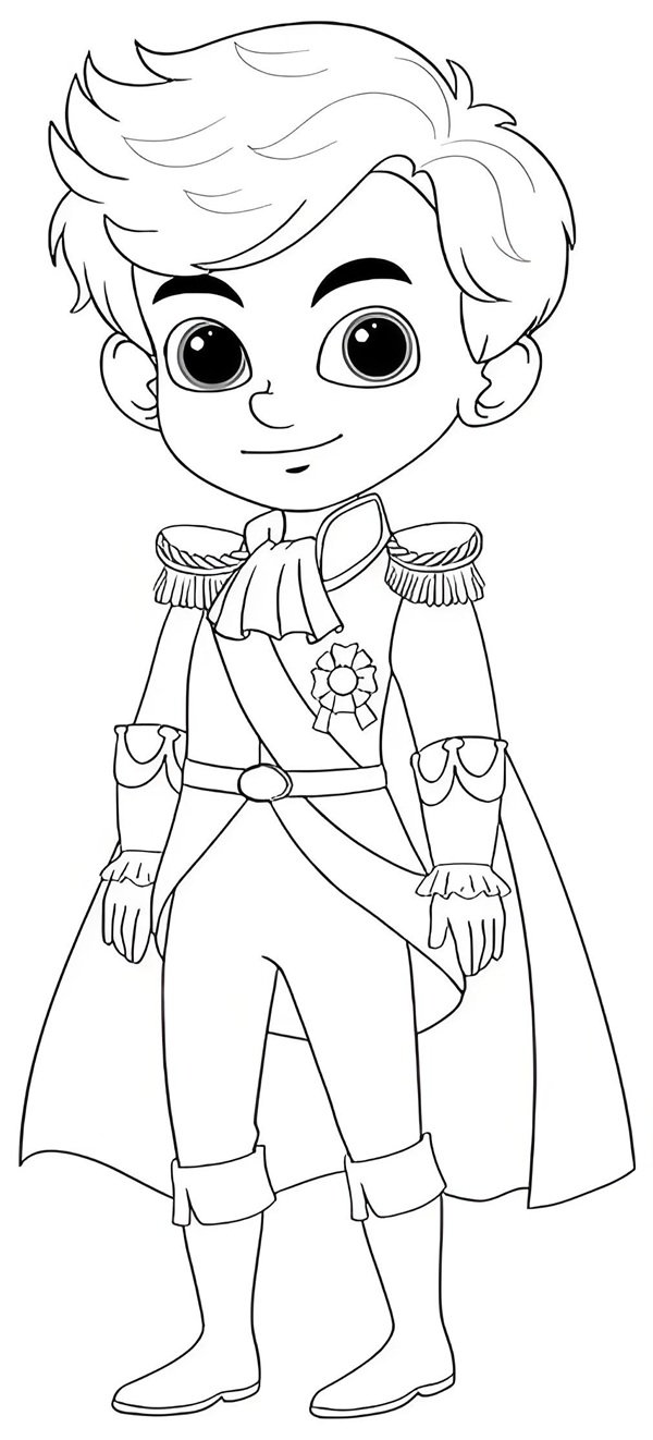 tô màu hoàng tử 5