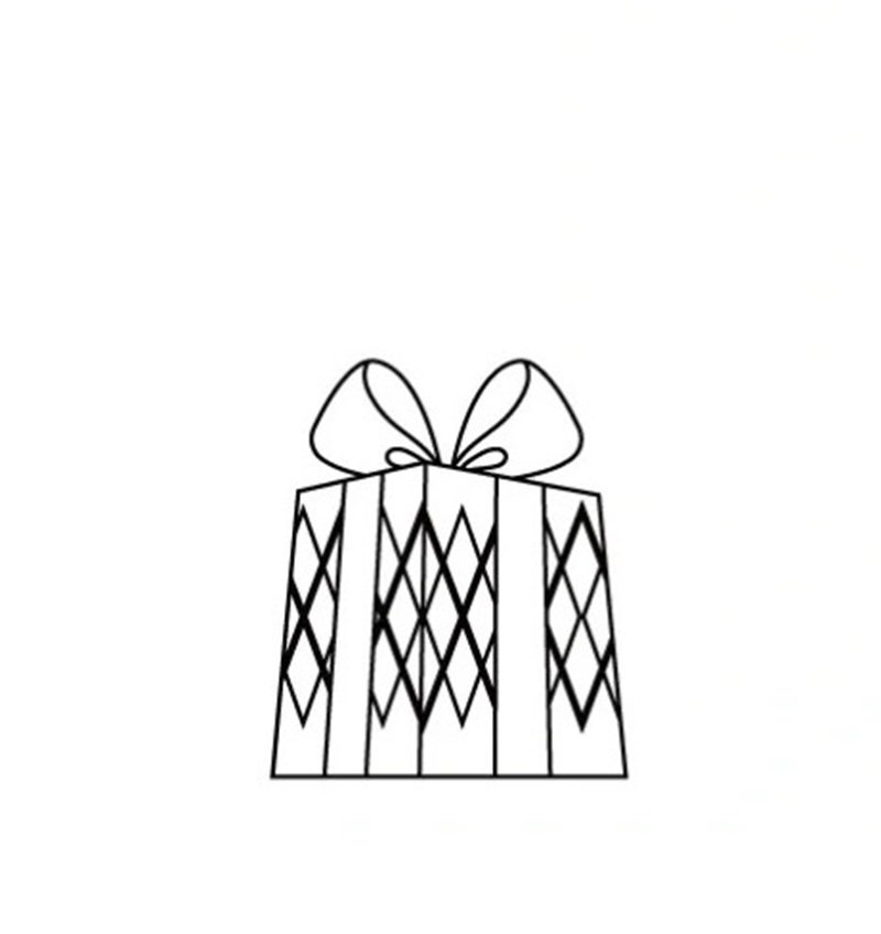 tô màu hộp quà 22