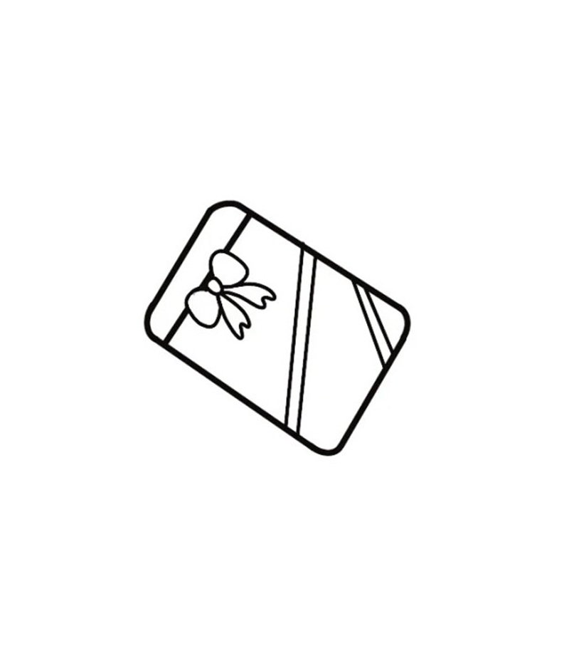 tô màu hộp quà 31
