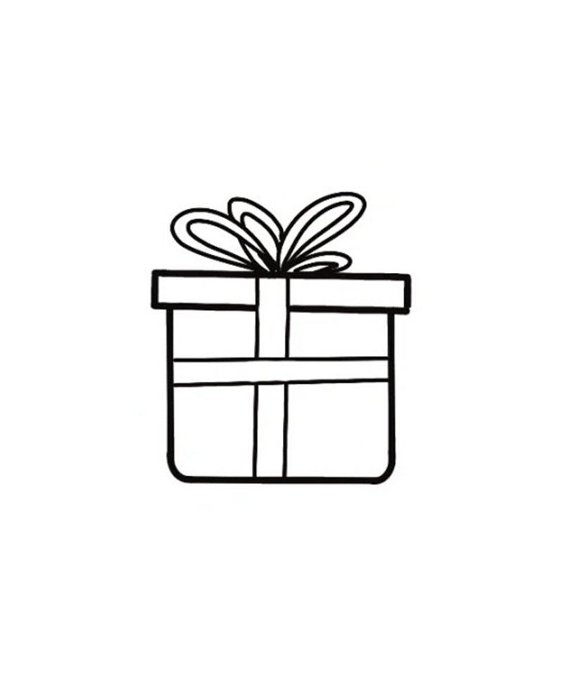 tô màu hộp quà 37