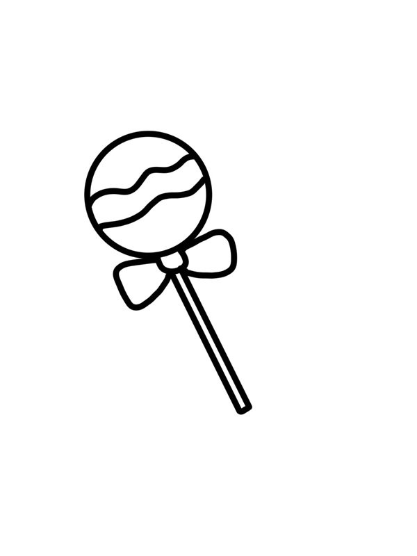 tô màu kẹo mút 1