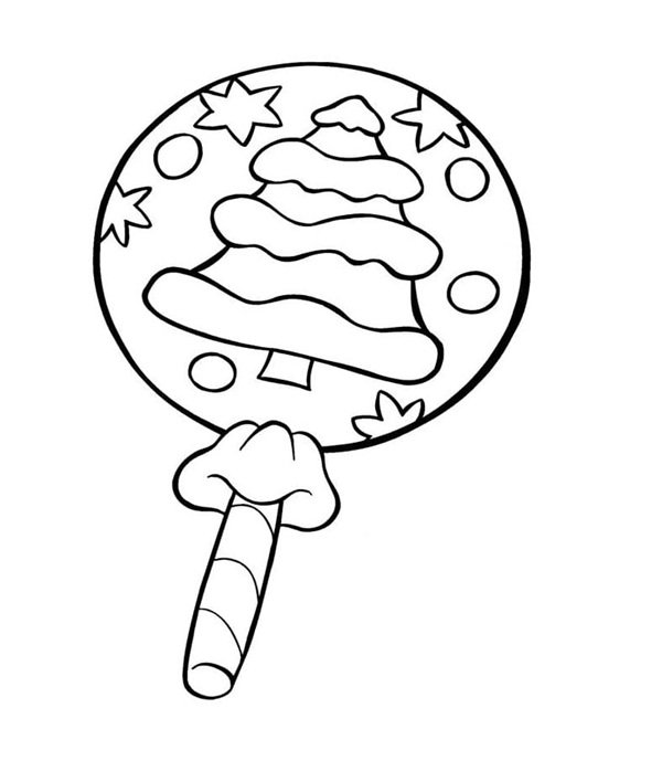 tô màu kẹo mút 15