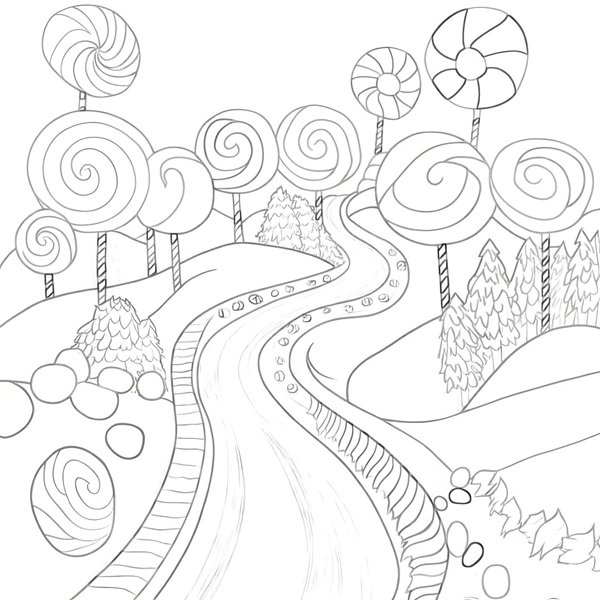 tô màu kẹo mút 20