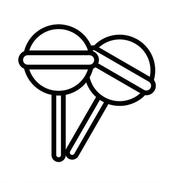 tô màu kẹo mút 21