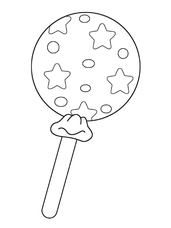 tô màu kẹo mút 24