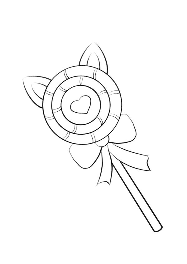 tô màu kẹo mút 27