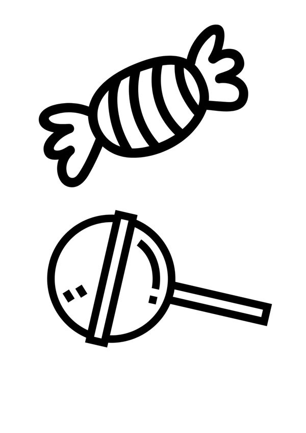 tô màu kẹo mút 35