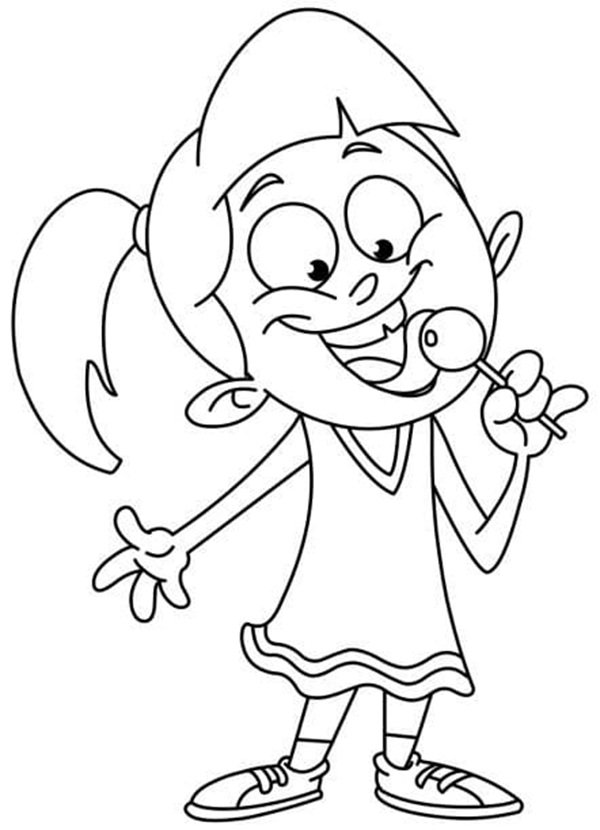 tô màu kẹo mút 9