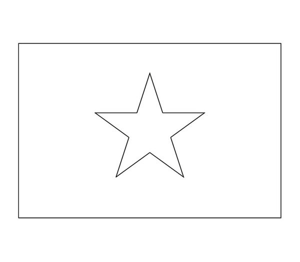 tô màu lá cờ việt nam 10