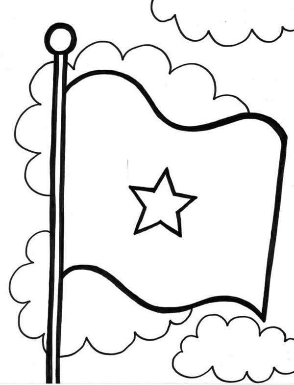 tô màu lá cờ việt nam 13