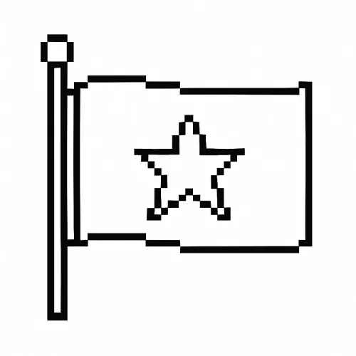 tô màu lá cờ việt nam 5