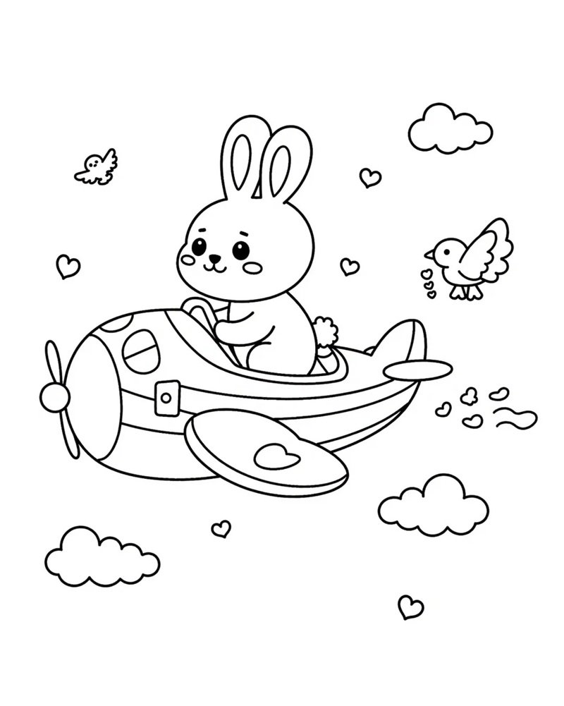 tô màu máy bay 20