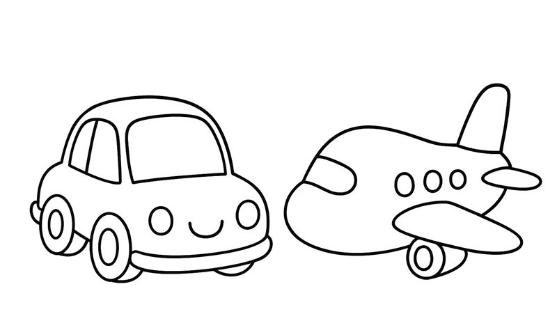 tô màu máy bay 22