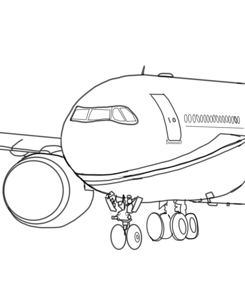 tô màu máy bay 26