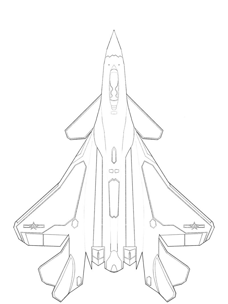 tô màu máy bay 27