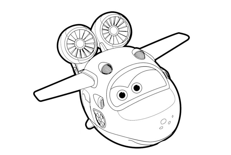 tô màu máy bay 31