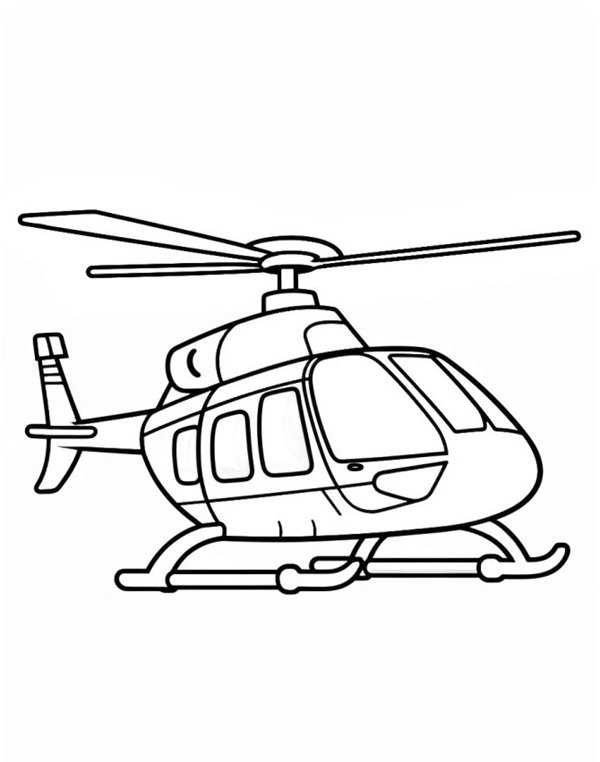 tô màu máy bay trực thăng 10