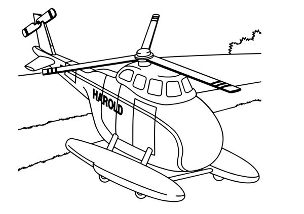 tô màu máy bay trực thăng 30