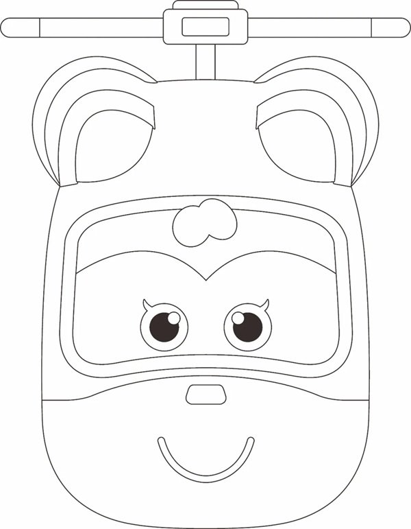 tô màu máy bay trực thăng 32