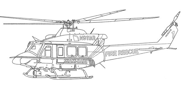 tô màu máy bay trực thăng 34