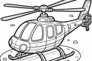 100+ mẫu tranh tô màu máy bay trực thăng cho bạn trẻ 
