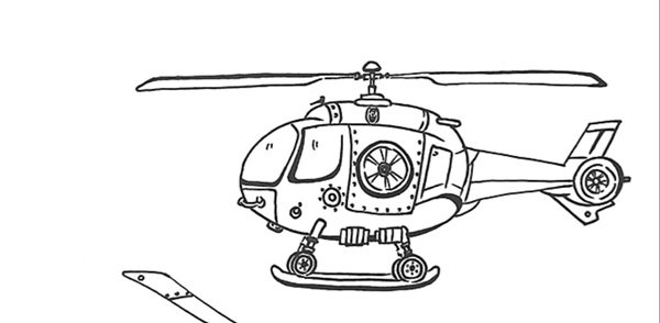 tô màu máy bay trực thăng 39