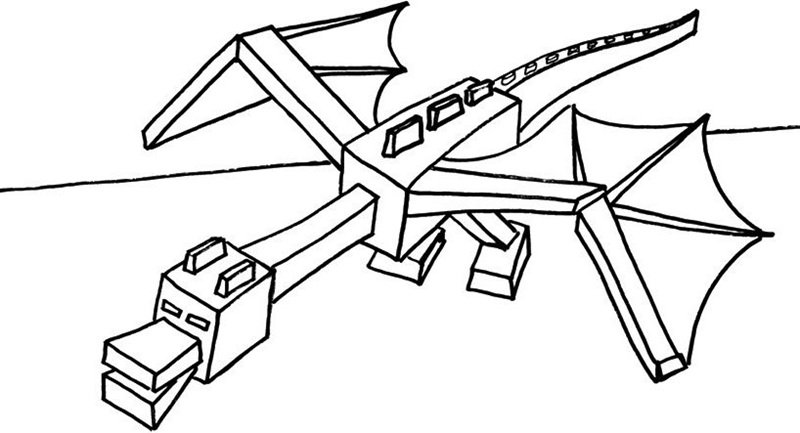 tô màu minecraft 1