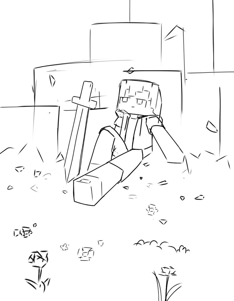 tô màu minecraft 31