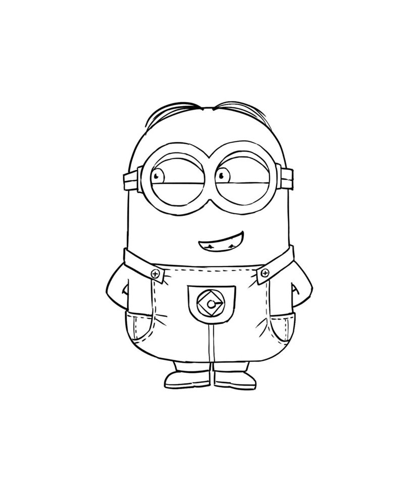 tô màu minion 30